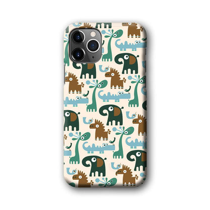 The Animal Expression Modern Shapes iPhone 11 Pro Case-Oxvistore