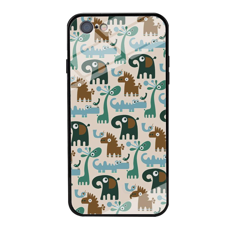 The Animal Expression Modern Shapes iPhone 6 Plus | 6s Plus Case-Oxvistore