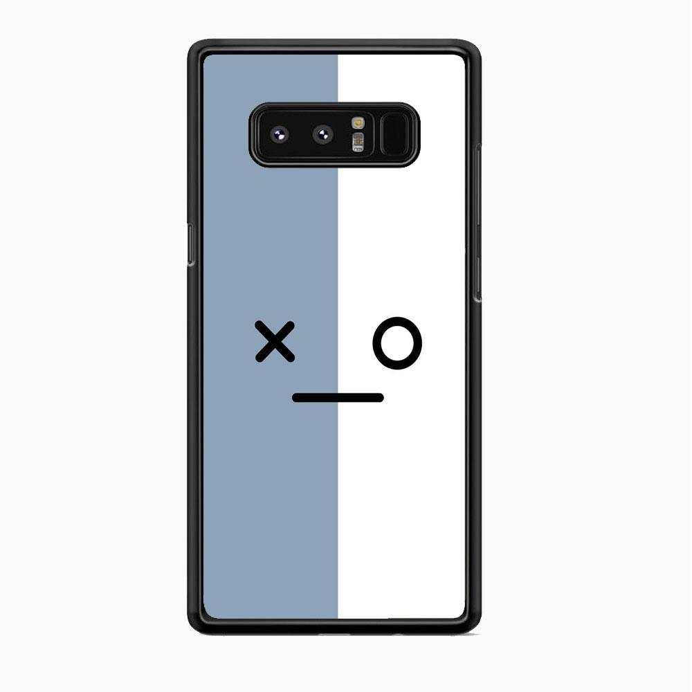 The Expression Samsung Galaxy Note 8 Case-Rubber Black (2D Case)-Oxvistore