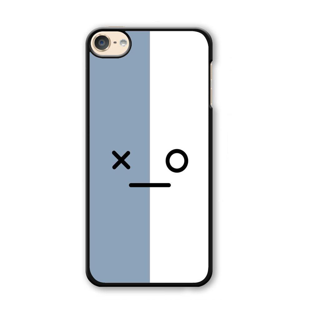 The Expression iPod Touch 6 Case-Plastic Black (2D Case)-Oxvistore