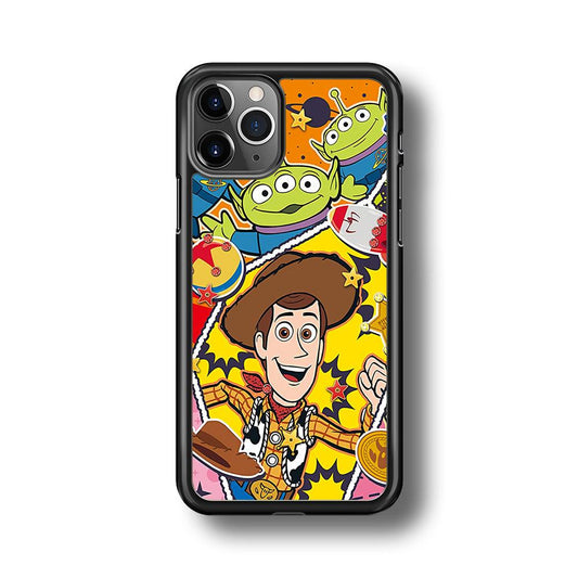 The Famous Cartoon Joy Smile iPhone 11 Pro Case-Rubber Black (2D Case)-Oxvistore
