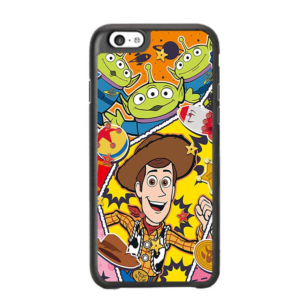 The Famous Cartoon Joy Smile iPhone 6 Plus | 6s Plus Case-Rubber White (2D Case)-Oxvistore