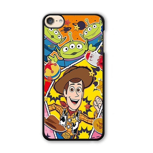 The Famous Cartoon Joy Smile iPod Touch 6 Case-Plastic White (2D Case)-Oxvistore