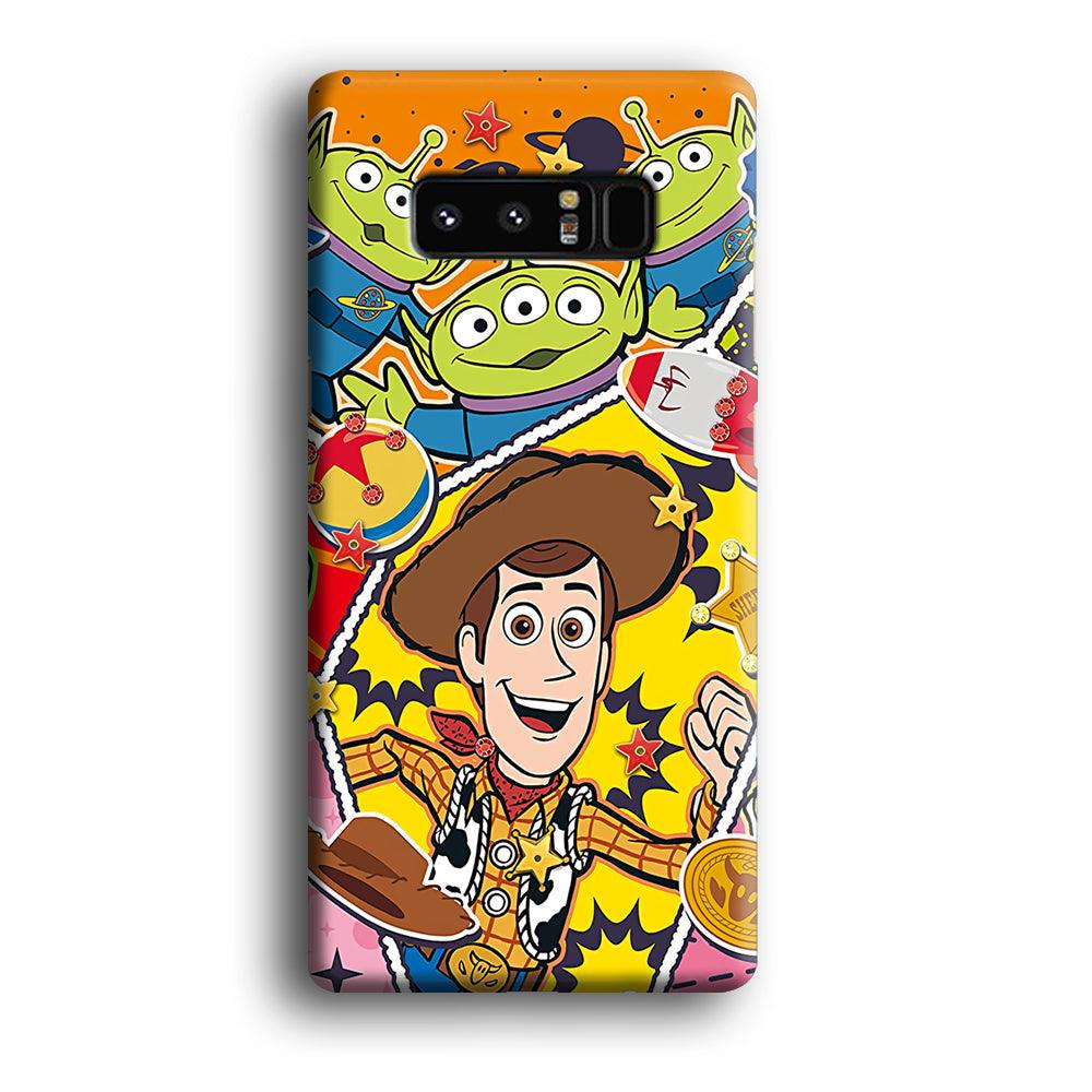 The Famous Cartoon Joy Smile Samsung Galaxy Note 8 Case-Oxvistore