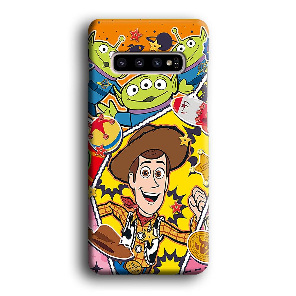 The Famous Cartoon Joy Smile Samsung Galaxy S10 Case-Oxvistore