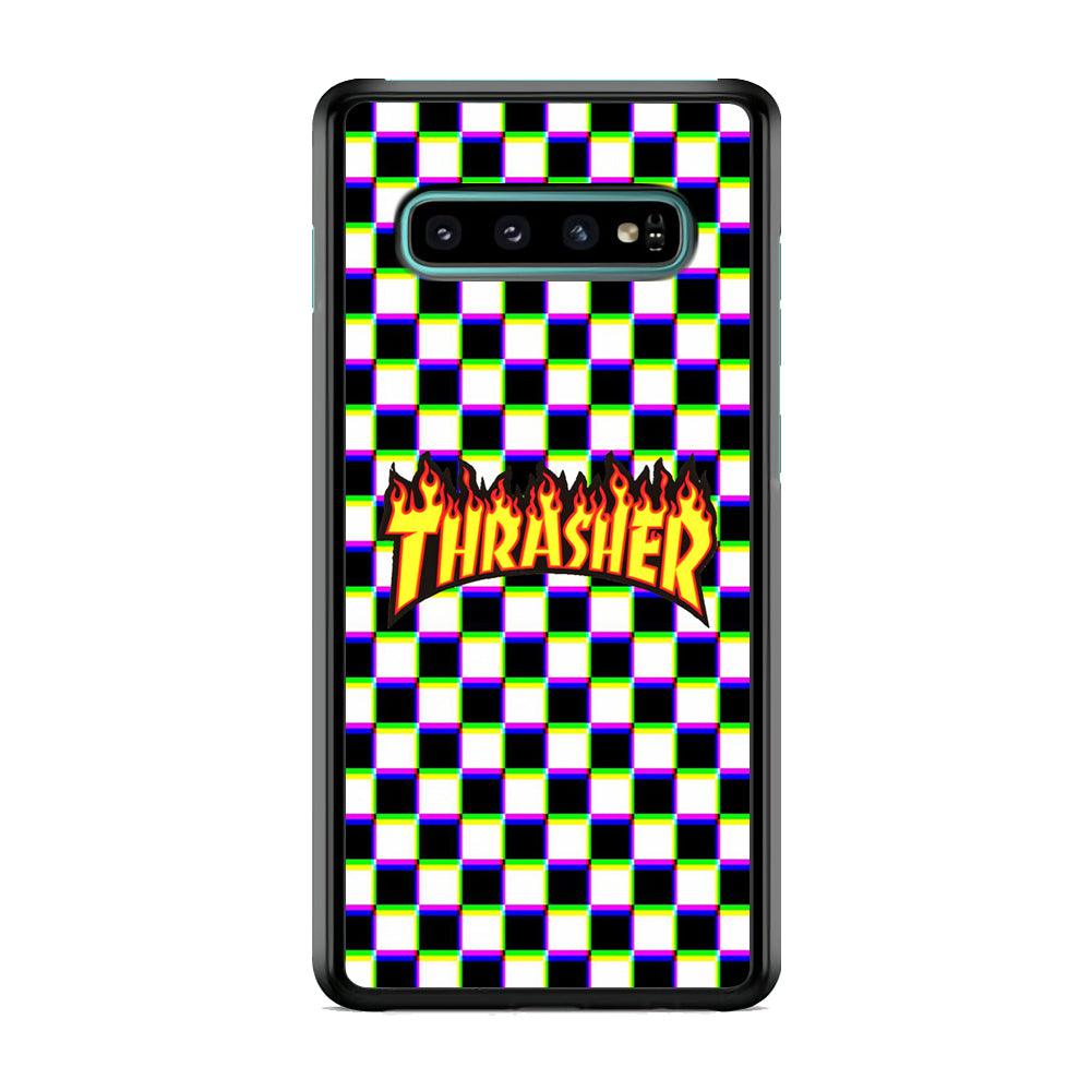 Thrasher Chess Samsung Galaxy S10 Case-Oxvistore