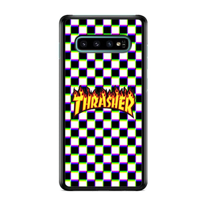 Thrasher Chess Samsung Galaxy S10 Case-Oxvistore