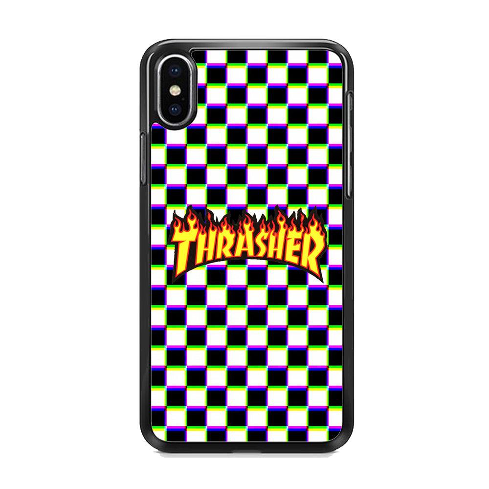 Thrasher Chess iPhone XS Case-Oxvistore