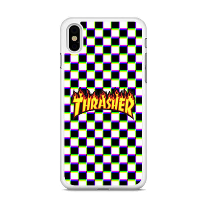 Thrasher Chess iPhone X Case-Oxvistore