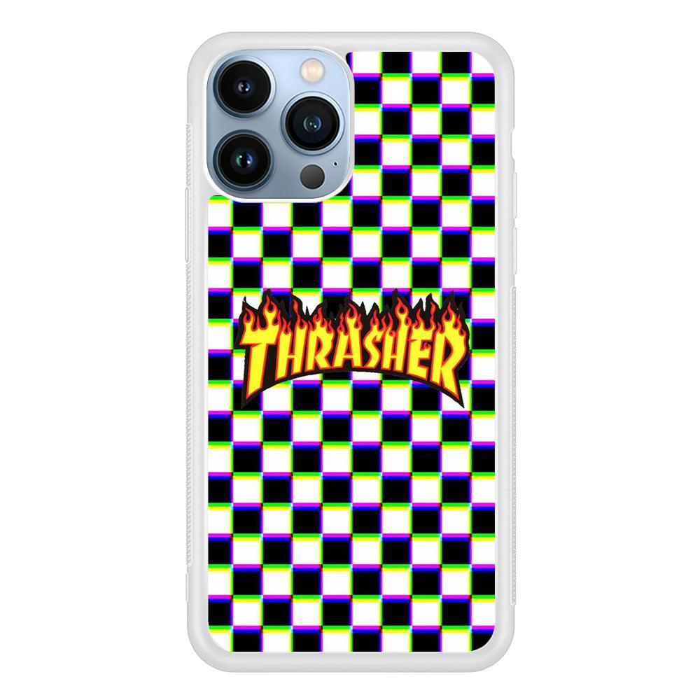 Thrasher Chess iPhone 15 Pro Case-Oxvistore