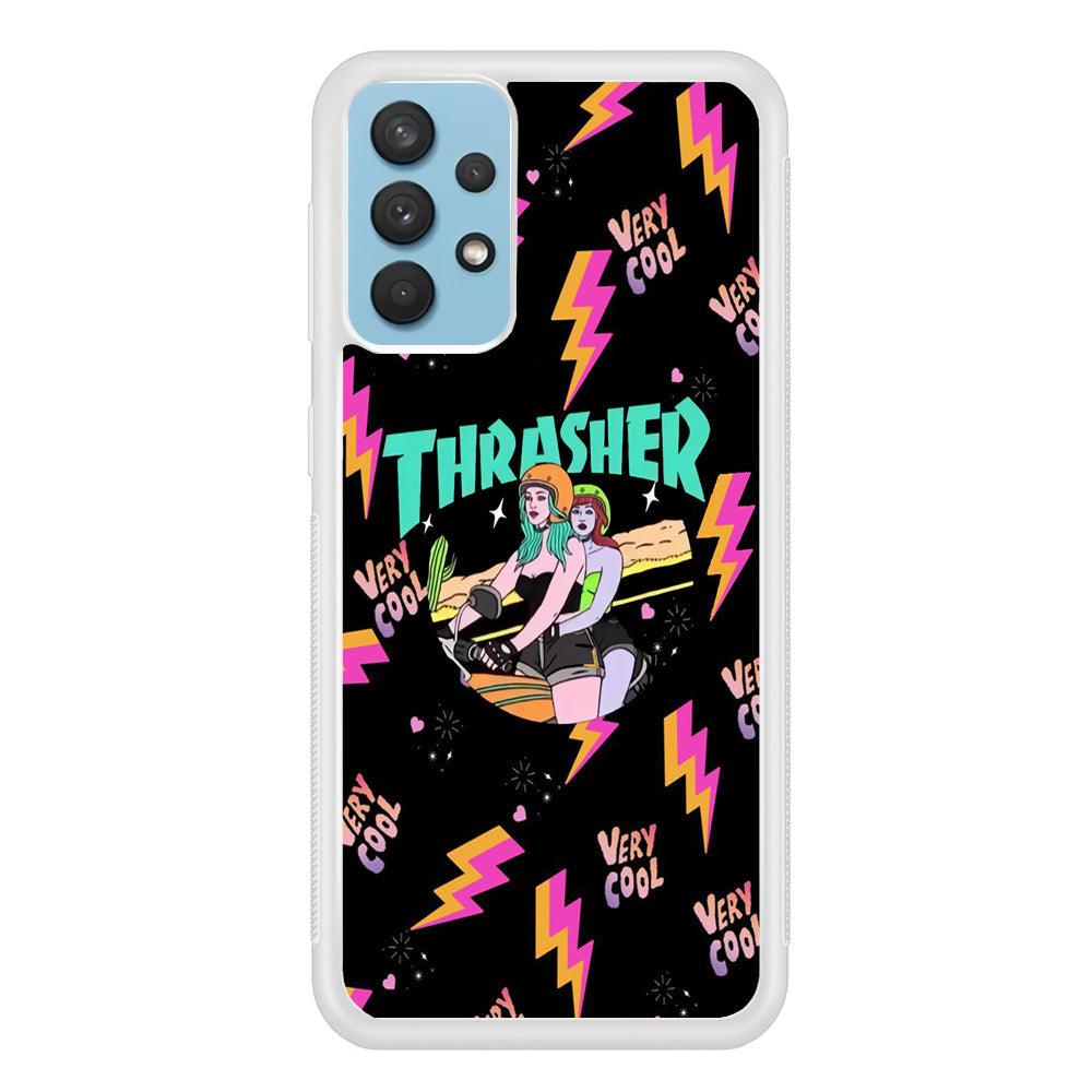 Thrasher Cool Rider Samsung Galaxy A32 Case-Oxvistore