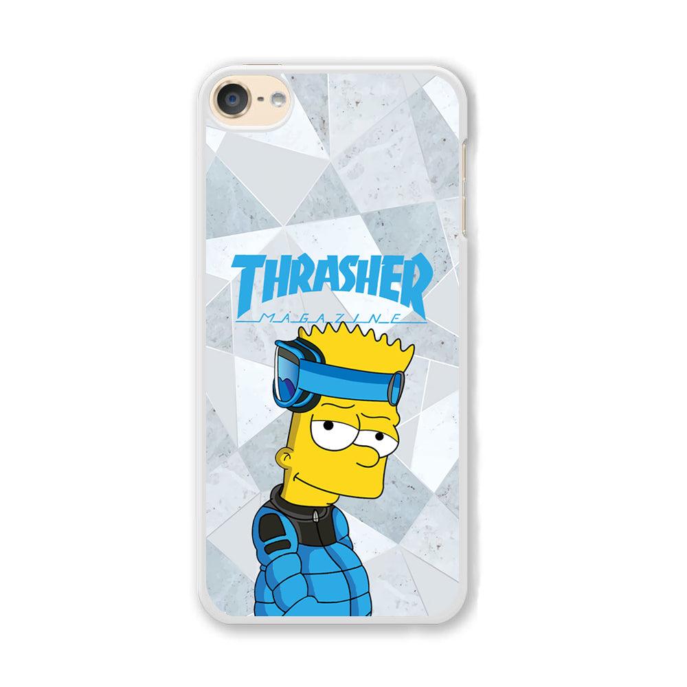 Thrasher Skater x Cool Bart iPod Touch 6 Case-Oxvistore