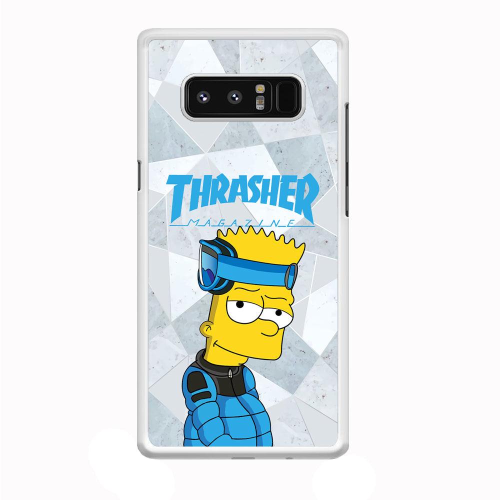 Thrasher Skater x Cool Bart Samsung Galaxy Note 8 Case-Oxvistore