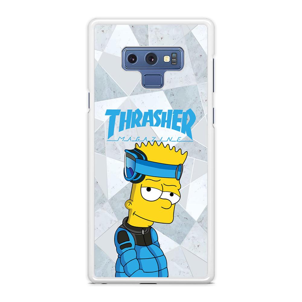 Thrasher Skater x Cool Bart Samsung Galaxy Note 9 Case-Oxvistore