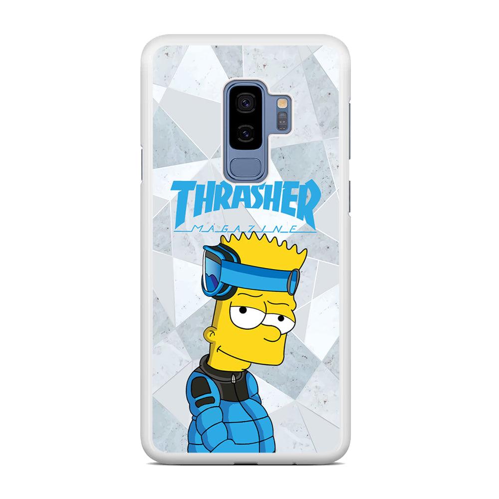 Thrasher Skater x Cool Bart Samsung Galaxy S9 Plus Case-Oxvistore