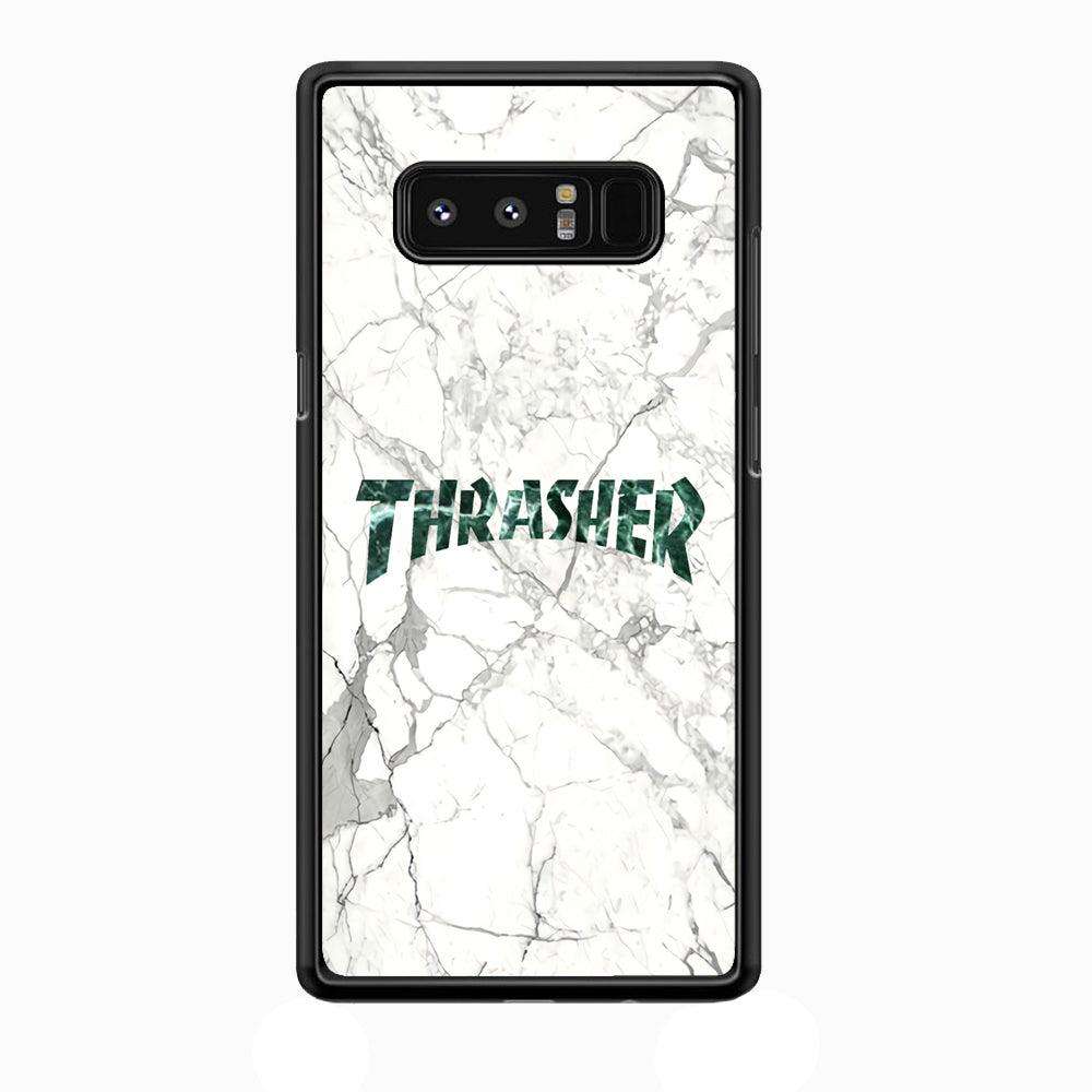 Thrasher Teal Bold Marmoreal Samsung Galaxy Note 8 Case-Oxvistore