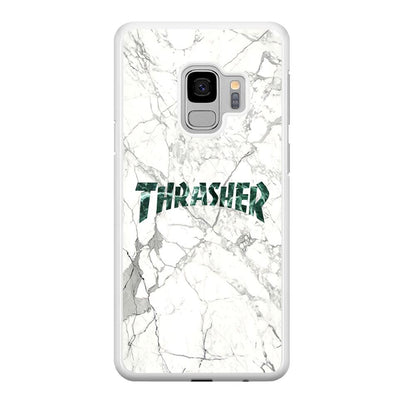 Thrasher Teal Bold Marmoreal Samsung Galaxy S9 Case-Oxvistore