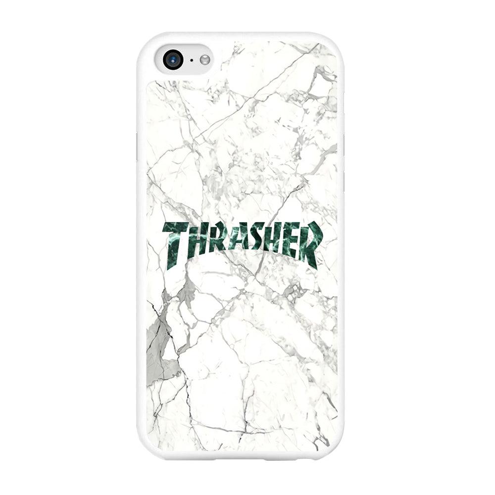 Thrasher Teal Bold Marmoreal iPhone 6 Plus | 6s Plus Case-Oxvistore