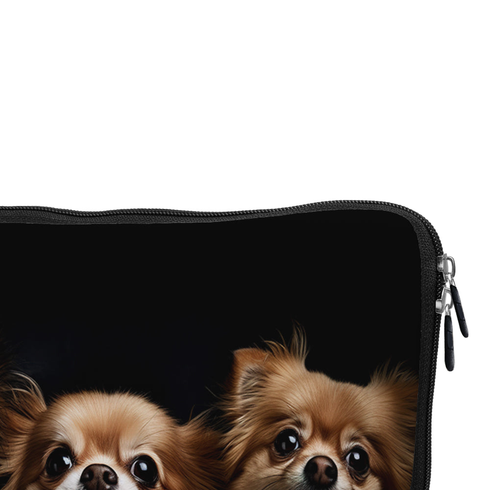 Three Chihuahua Dogs Laptop Sleeve Protective Cover