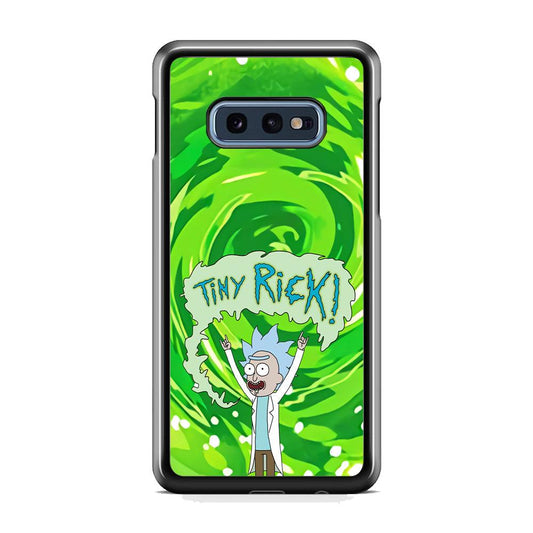 Tiny Rick Green Hole Samsung Galaxy S10E Case-Oxvistore