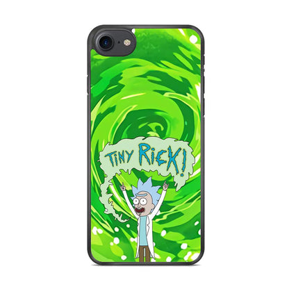 Tiny Rick Green Hole iPhone 8 Case-Oxvistore