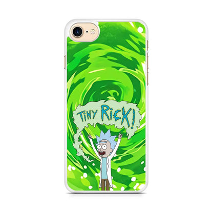 Tiny Rick Green Hole iPhone 8 Case-Oxvistore