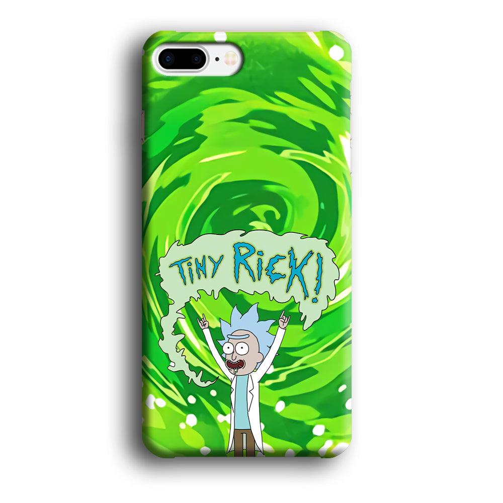 Tiny Rick Green Hole iPhone 7 Plus Case-Oxvistore