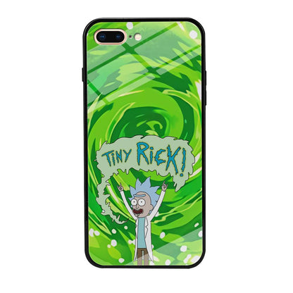 Tiny Rick Green Hole iPhone 8 Plus Case-Oxvistore