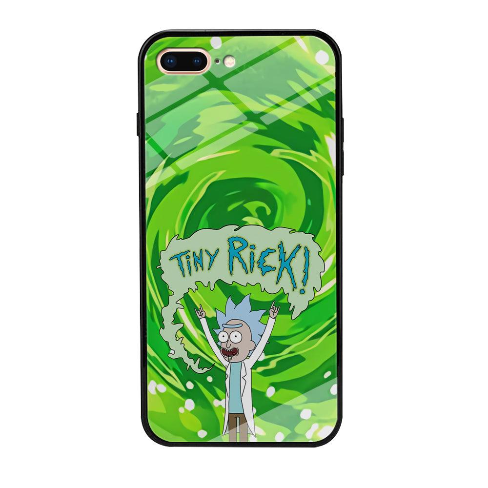 Tiny Rick Green Hole iPhone 7 Plus Case-Oxvistore