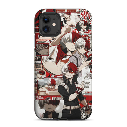 Todoroki My Hero Academia Aesthetic 2 in 1 Tough Phone Case