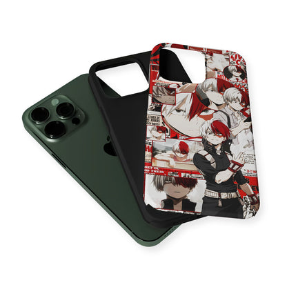 Todoroki My Hero Academia Aesthetic 2 in 1 Tough Phone Case