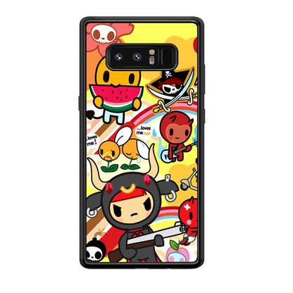 Tokidoki Chill The Club Samsung Galaxy Note 8 Case-Oxvistore