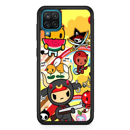 Tokidoki Chill The Club Samsung Galaxy A12 Case-Oxvistore