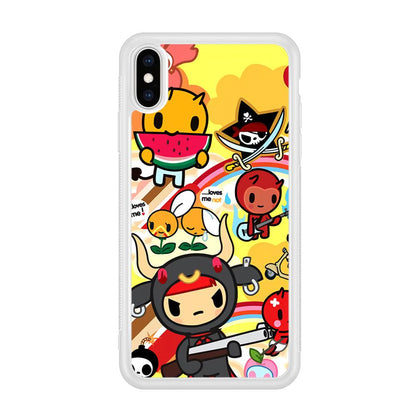 Tokidoki Chill The Club iPhone X Case-Oxvistore