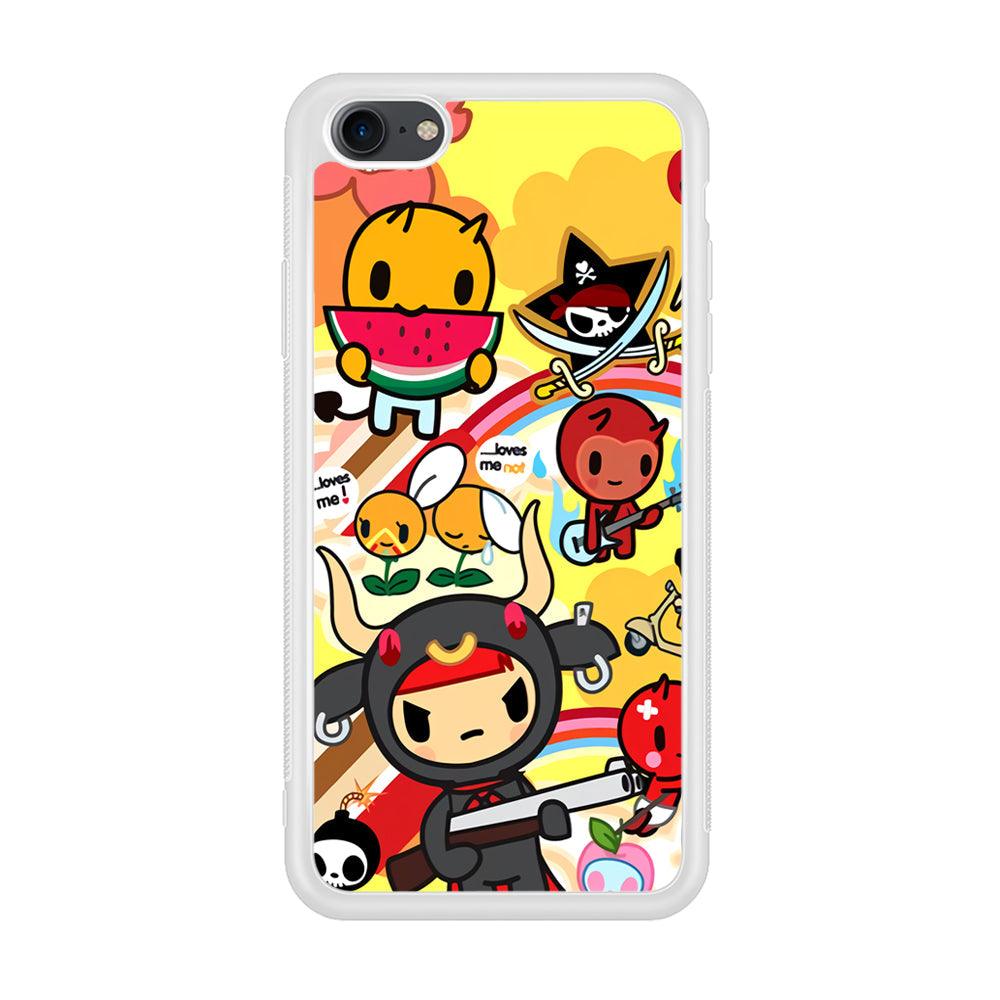 Tokidoki Chill The Club iPhone 8 Case-Oxvistore