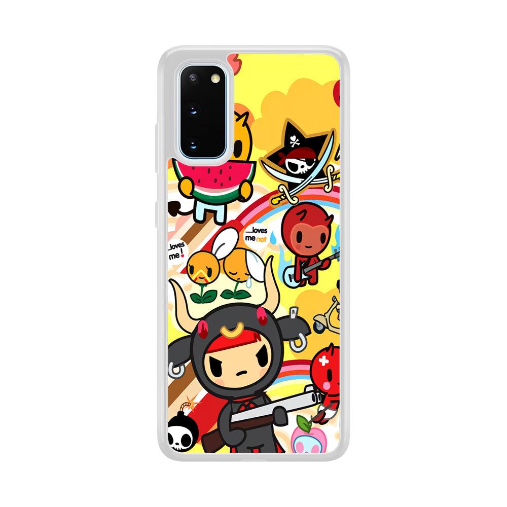 Tokidoki Chill The Club Samsung Galaxy S20 Case-Oxvistore