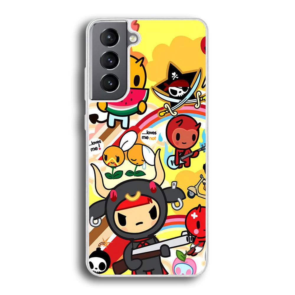 Tokidoki Chill The Club Samsung Galaxy S21 Case-Oxvistore