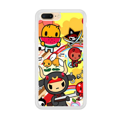 Tokidoki Chill The Club iPhone 8 Plus Case-Oxvistore