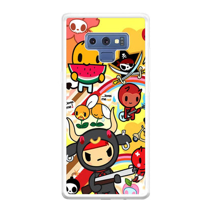 Tokidoki Chill The Club Samsung Galaxy Note 9 Case-Oxvistore