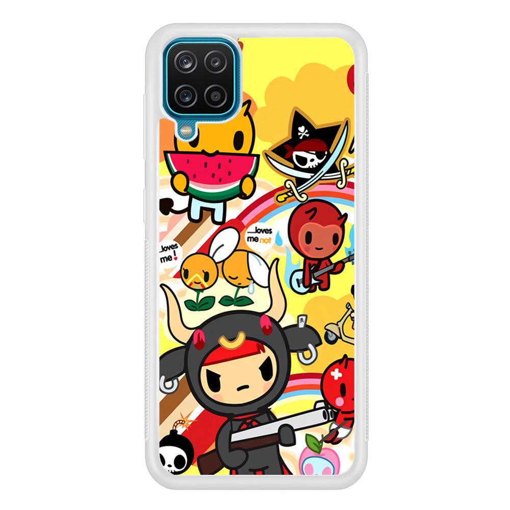 Tokidoki Chill The Club Samsung Galaxy A12 Case-Oxvistore