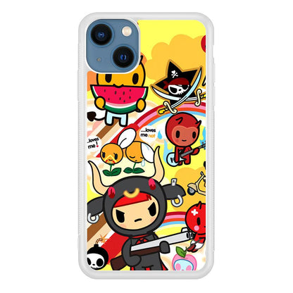 Tokidoki Chill The Club iPhone 13 Case-Oxvistore