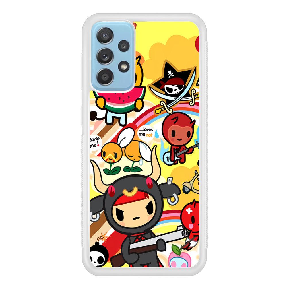 Tokidoki Chill The Club Samsung Galaxy A52 Case-Oxvistore