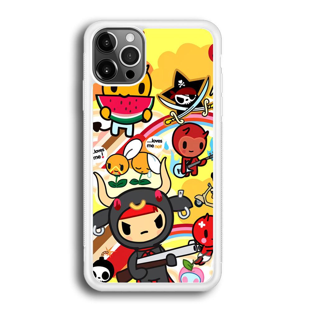 Tokidoki Chill The Club iPhone 12 Pro Case-Oxvistore