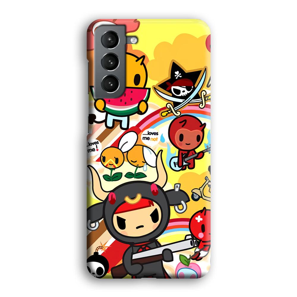 Tokidoki Chill The Club Samsung Galaxy S21 Case-Oxvistore