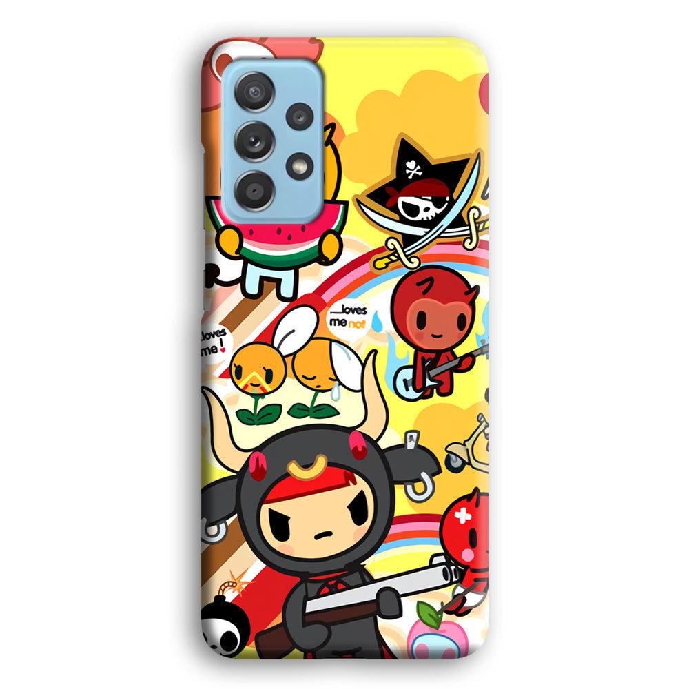 Tokidoki Chill The Club Samsung Galaxy A52 Case-Oxvistore