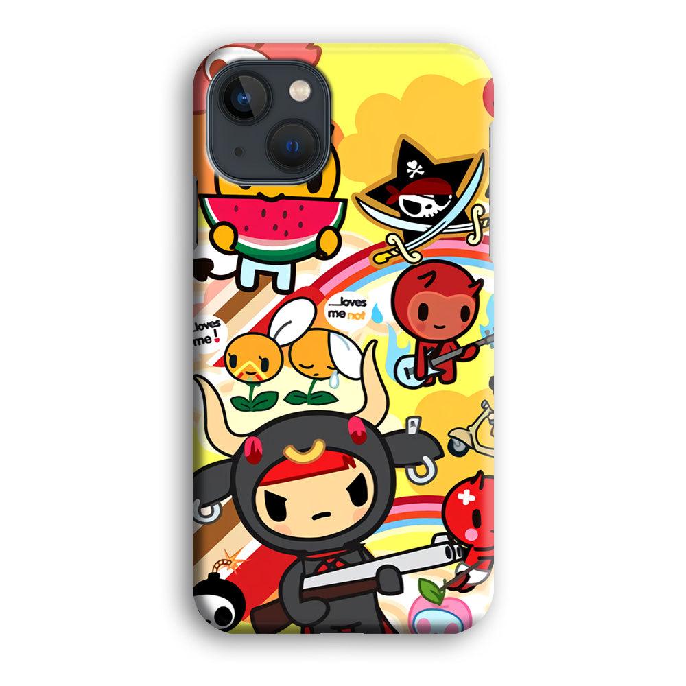 Tokidoki Chill The Club iPhone 13 Case-Oxvistore