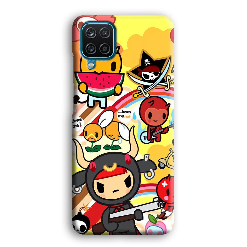 Tokidoki Chill The Club Samsung Galaxy A12 Case-Oxvistore