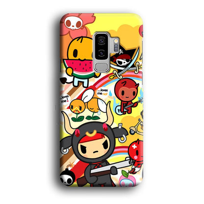 Tokidoki Chill The Club Samsung Galaxy S9 Plus Case-Oxvistore