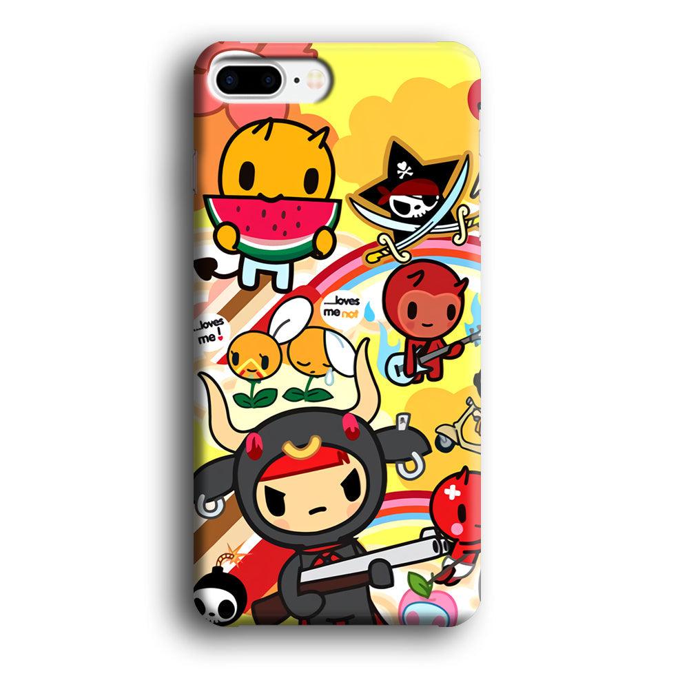 Tokidoki Chill The Club iPhone 8 Plus Case-Oxvistore