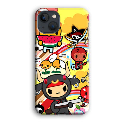 Tokidoki Chill The Club iPhone 15 Plus Case-Oxvistore